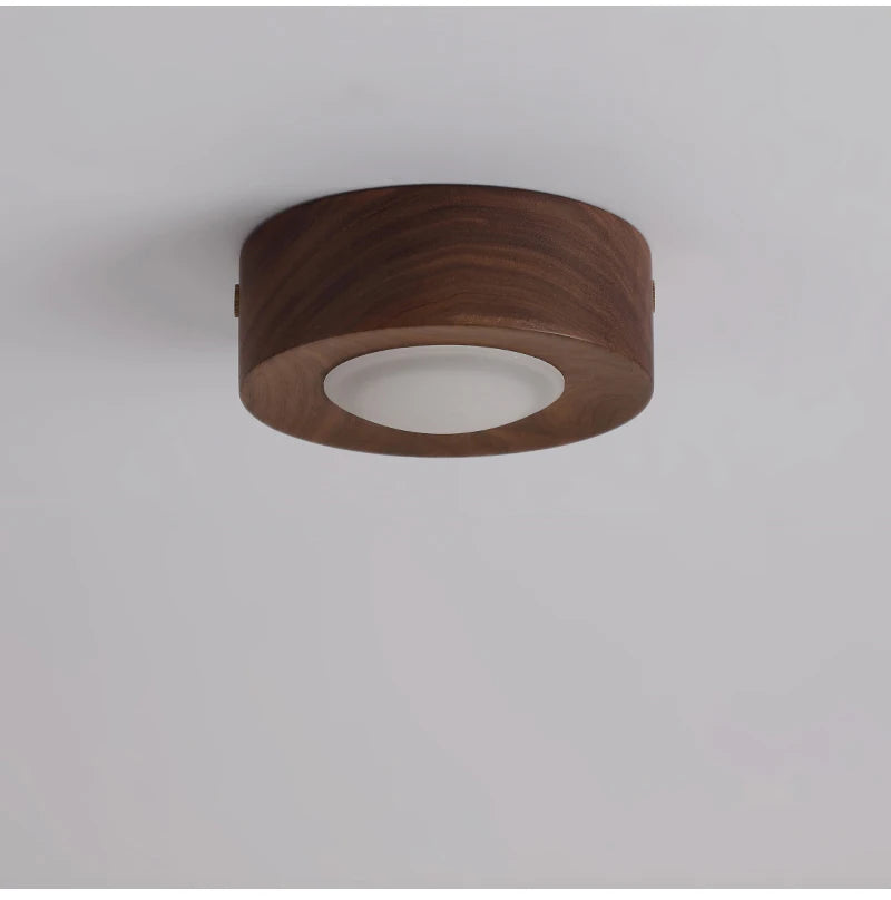 Plafonnier En Bois - Sombre