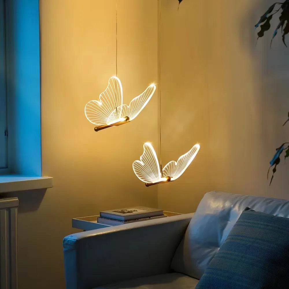 Butterfly Pendant Light - x2