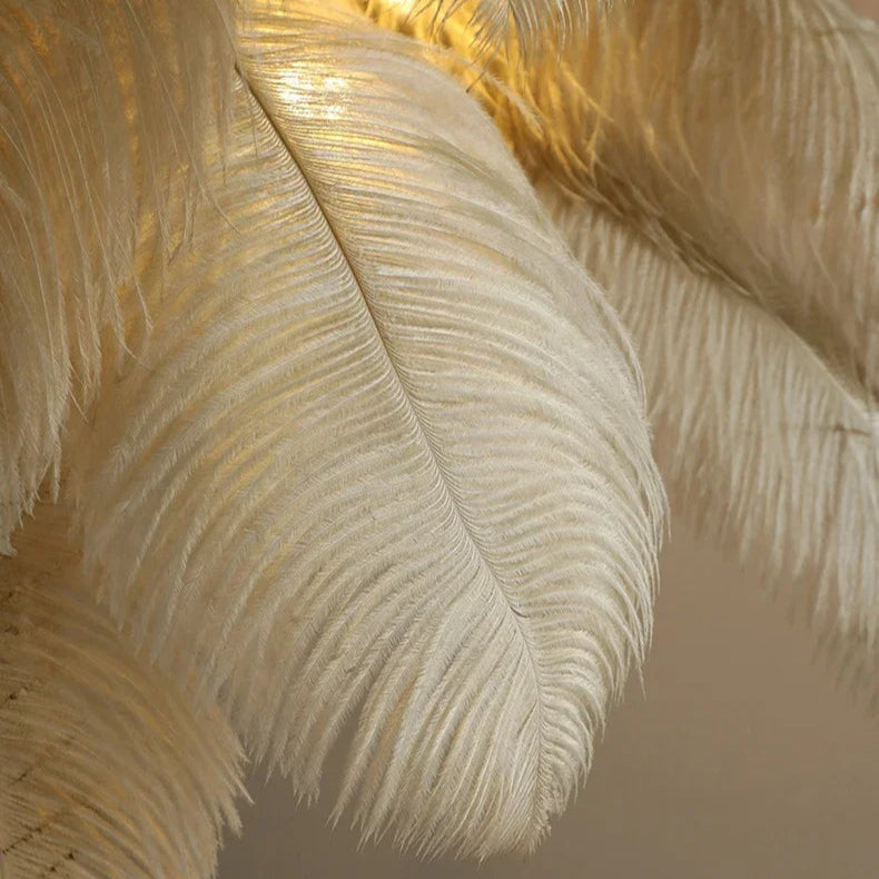 Luminaire Sur Pied - Arbre De Plumes