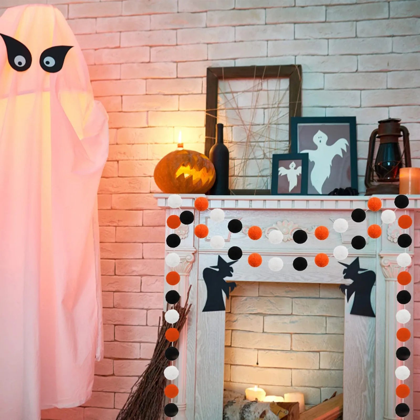 Guirlande Couleur Halloween - Lot x3