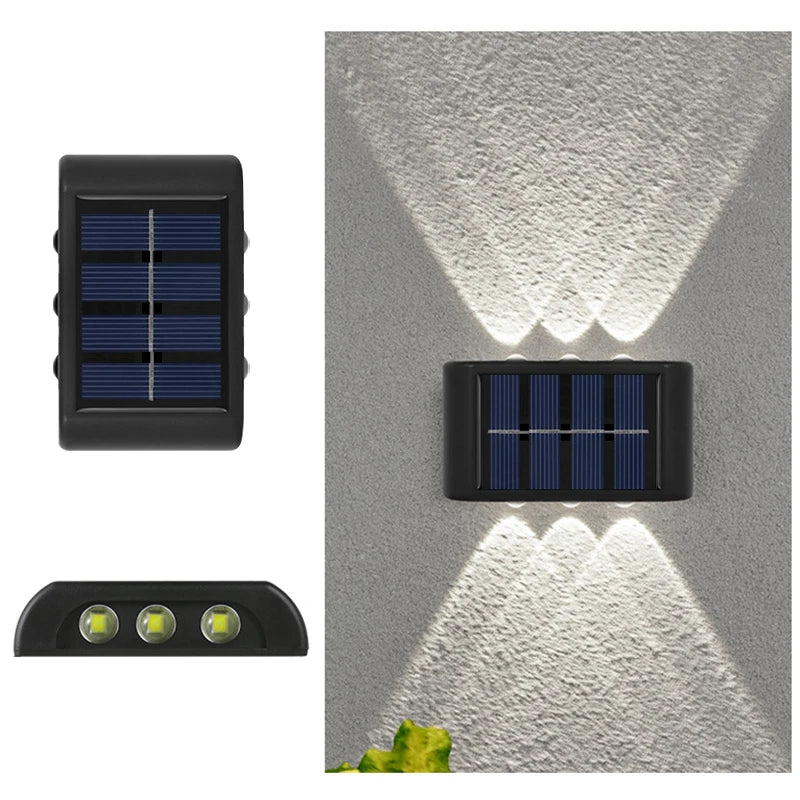 Luminaire Exterieur Solaire Mural - Blanc Froid