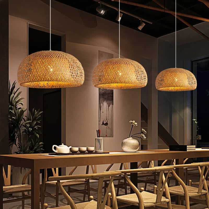 Bamboo Pendant Light