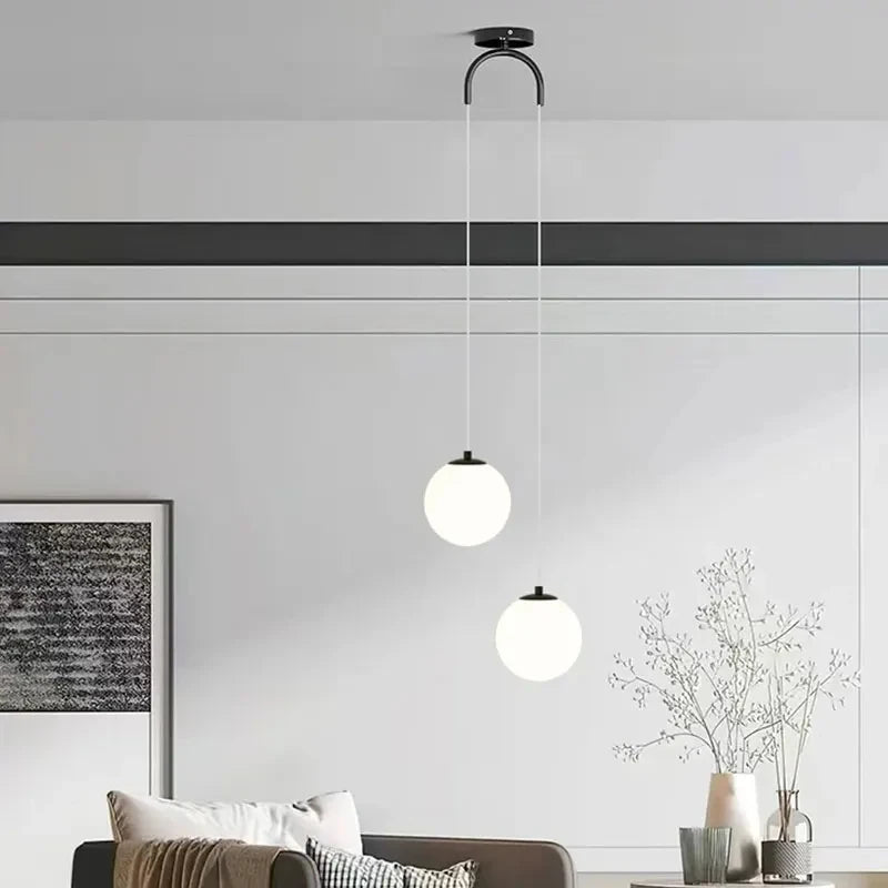 Boule Suspension Luminaire - x2