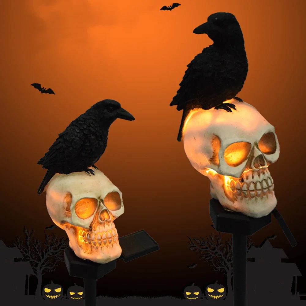 Lanterne Solaire Corbeau