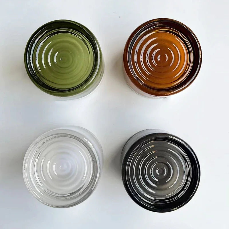 Colored Glass Wall Sconce Light Fixture - Ripple
