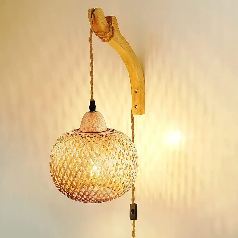 Luminaire Bambou
