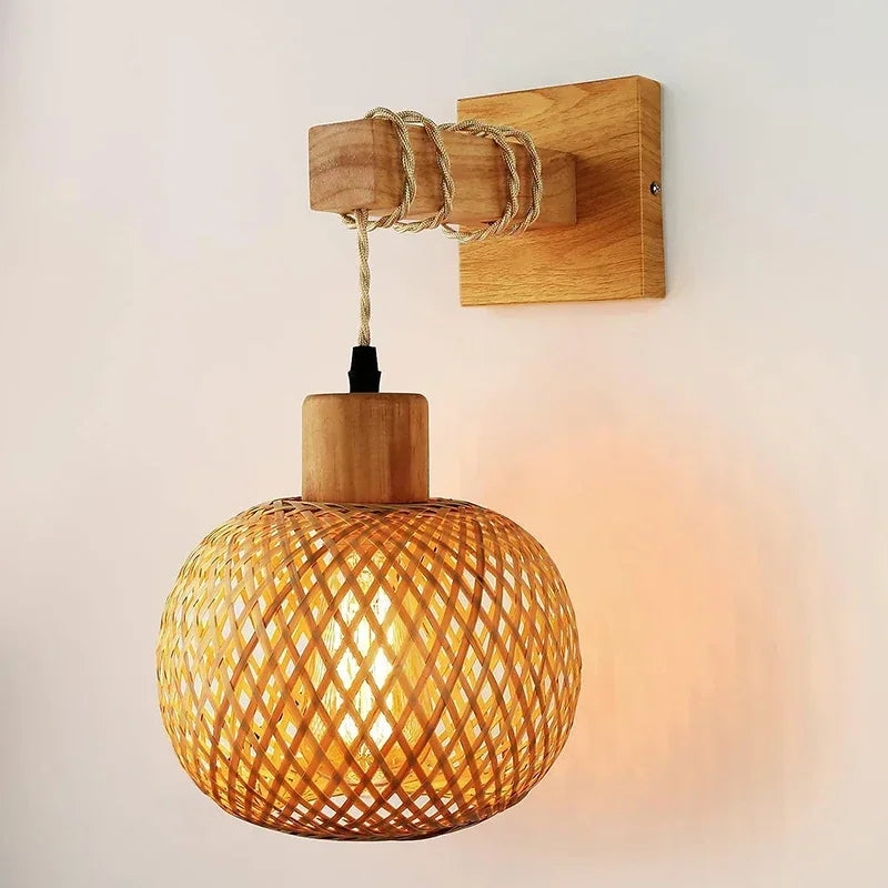 Luminaire Suspension En Bambou