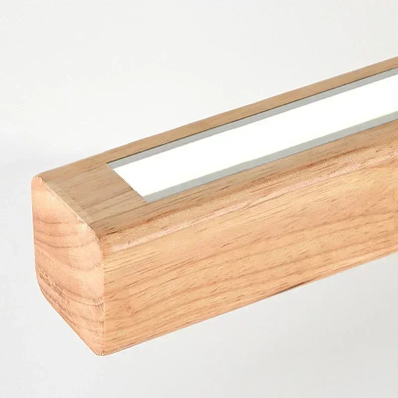 Luminaire Suspendue En Bois - 120cm