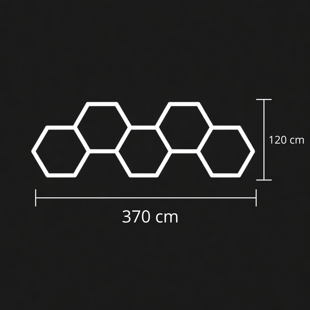 Luminaire LED héxagonal - HX5c