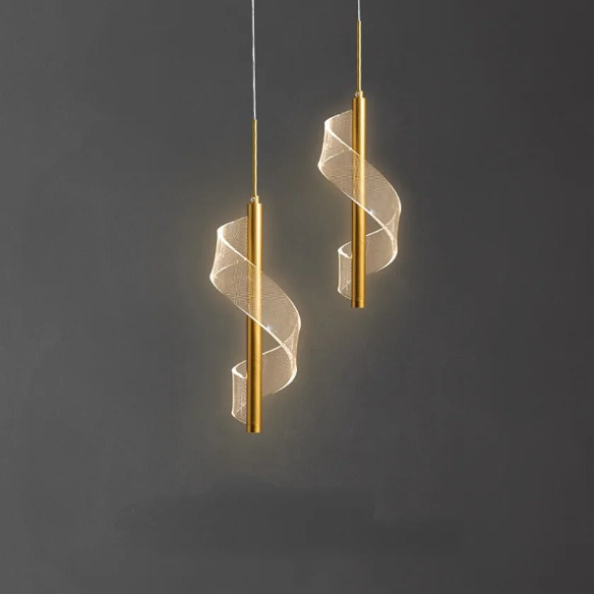 Suspension Luminaire Chic - Or x2