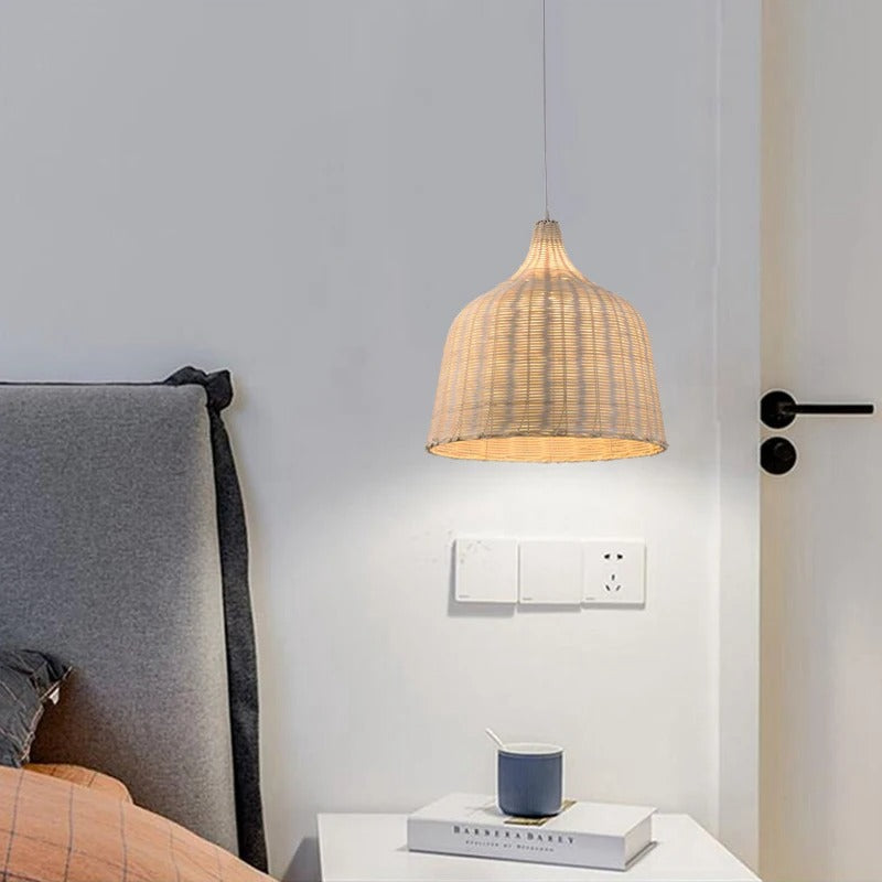 Luminaire Plafonnier En Rotin