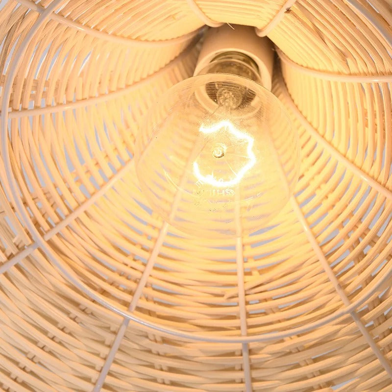 Luminaire Plafonnier En Rotin